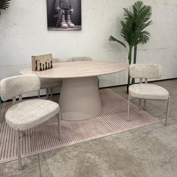 שולחן דגם 23003 טרוורטין