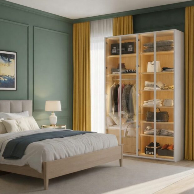 ארון דגם אלמור 4 דלתות