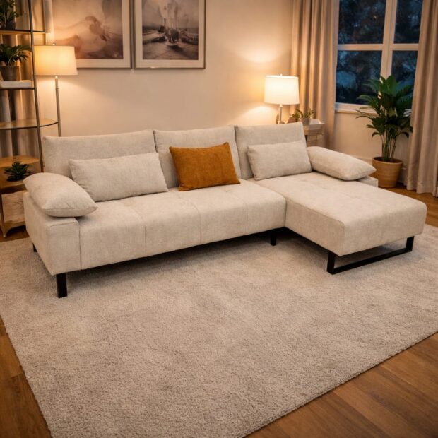 סלון פינתי נפתח למיטה MLM